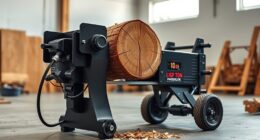 top electric log splitters