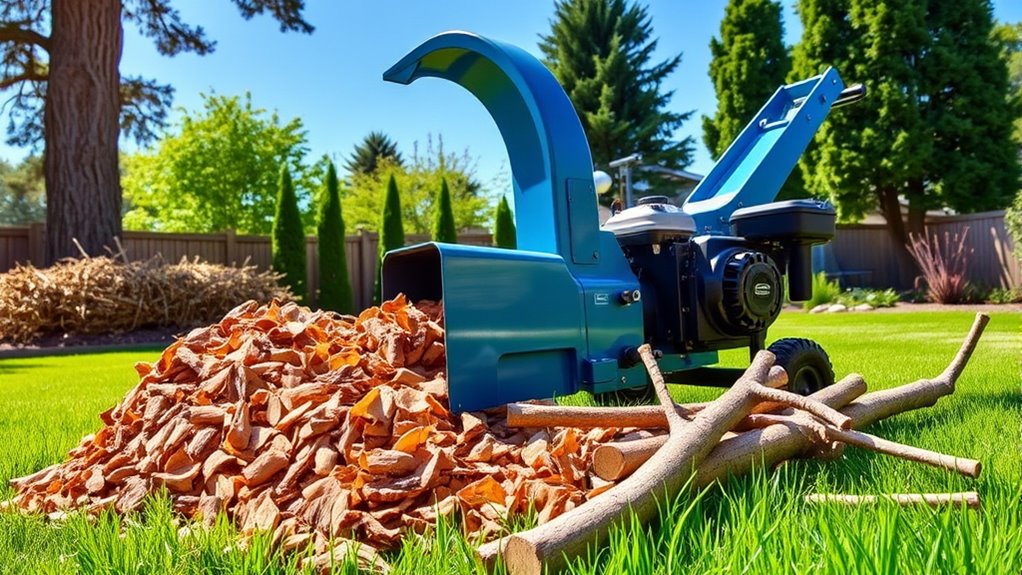 top gas wood chippers