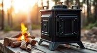 top heavy duty cast iron stoves