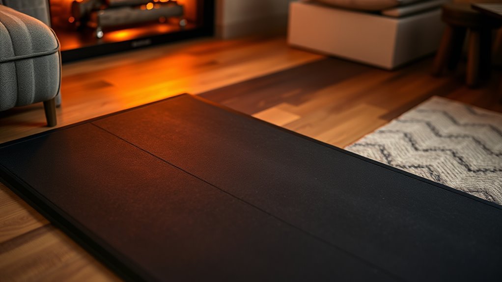 top high insulation hearth pads