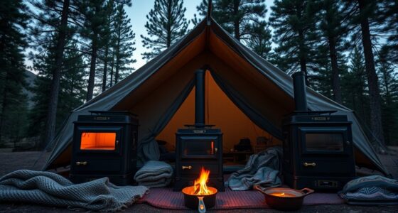 top large tent stove ovens