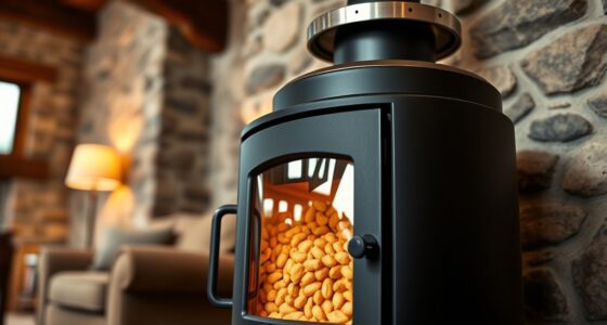 top non electric pellet stoves