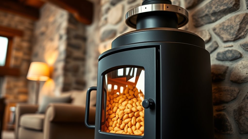 top non electric pellet stoves