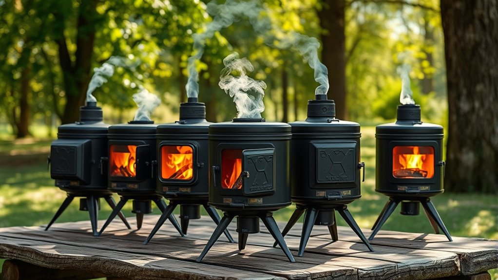 top outdoor camping wood stoves