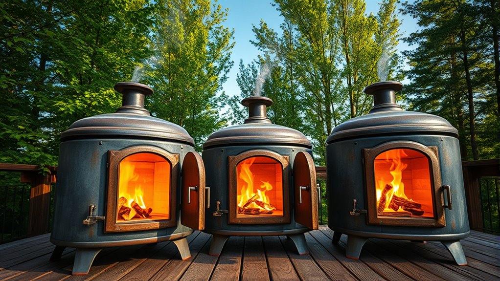top outdoor sauna stoves