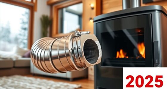 top pellet stove intake kits