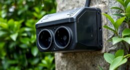 top rainproof power inlet kits