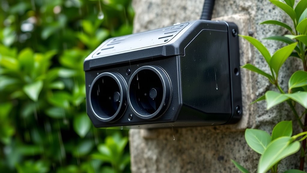 top rainproof power inlet kits