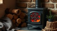 top small iron wood stoves