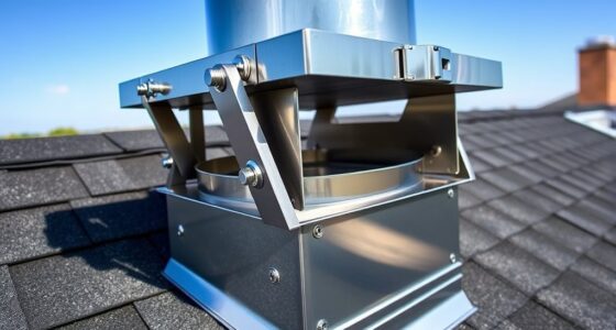 top stainless steel chimney support