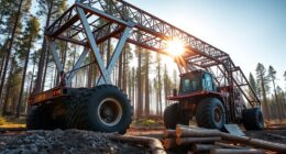 top steel log haulers