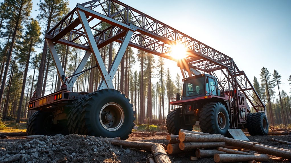 top steel log haulers