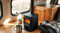 top van wood stove options