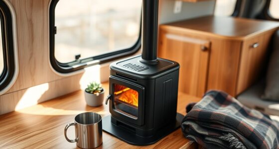top van wood stove options
