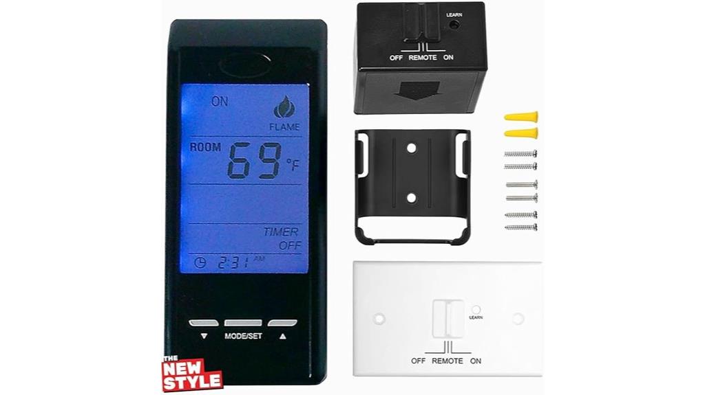 touchscreen thermostat remote control