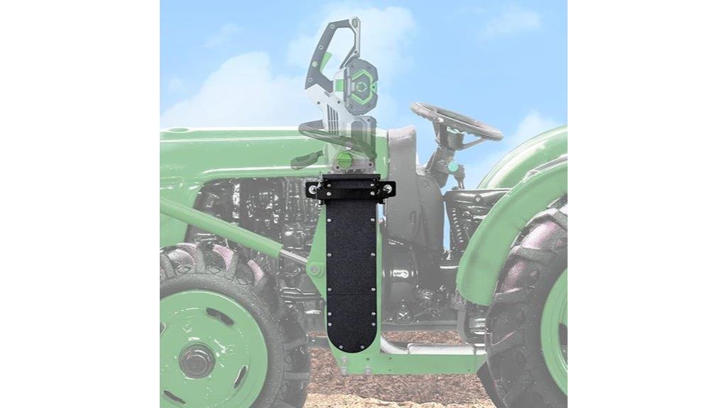 tractor heavy chainsaw holder