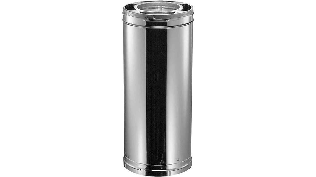 triple wall chimney pipe