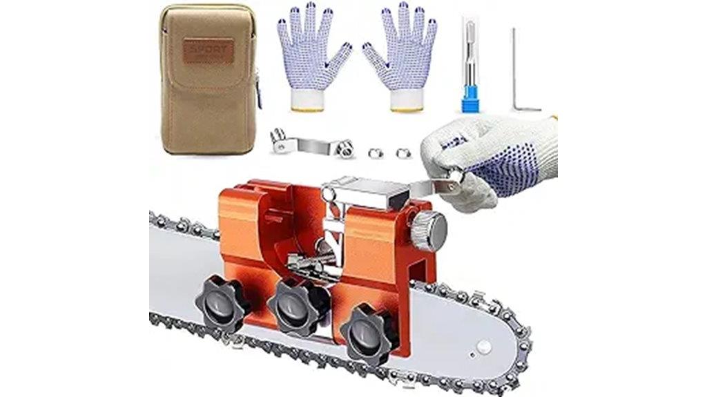 tungsten carbide chainsaw sharpener