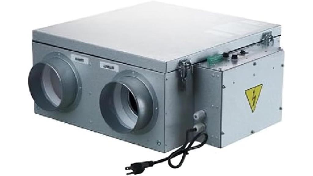 twin core whole house ventilator