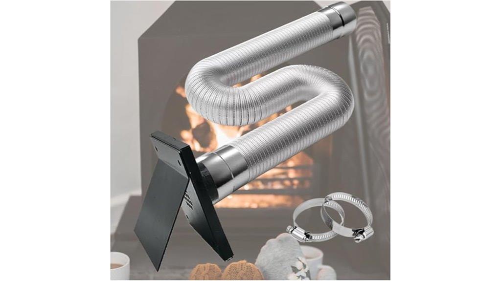 two piece vent pipe kit