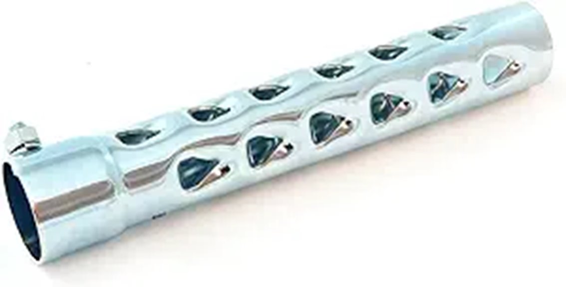 universal baffle pipe silencer