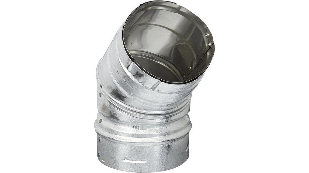 vent elbow 45 degrees