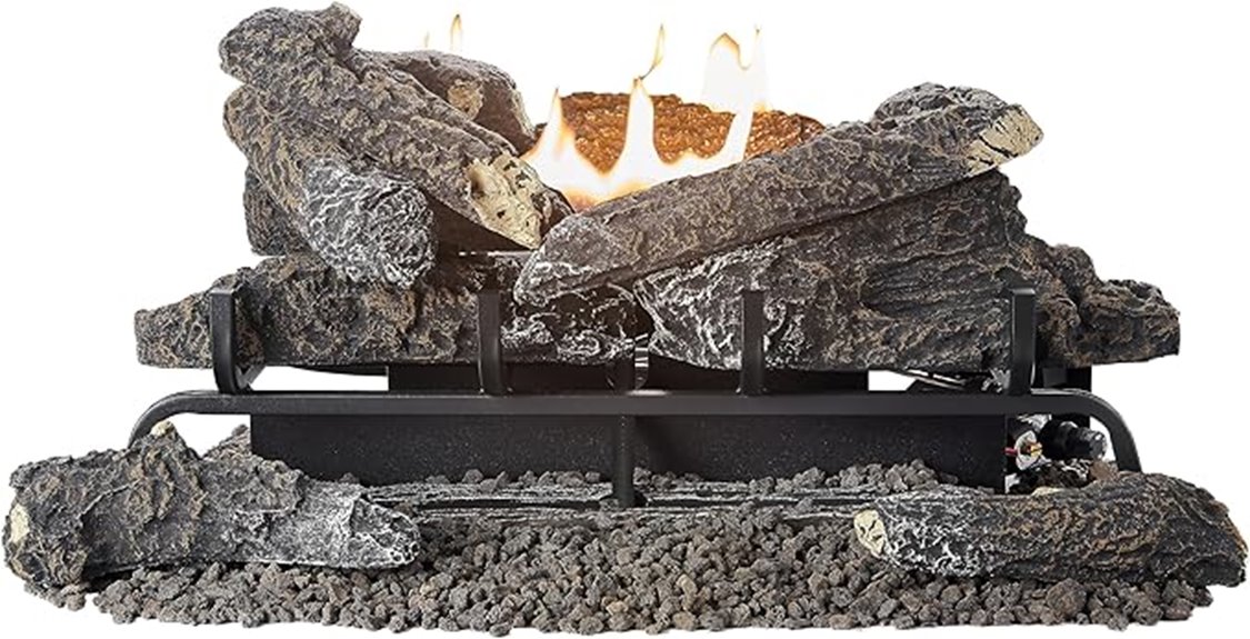 ventless gas fireplace insert