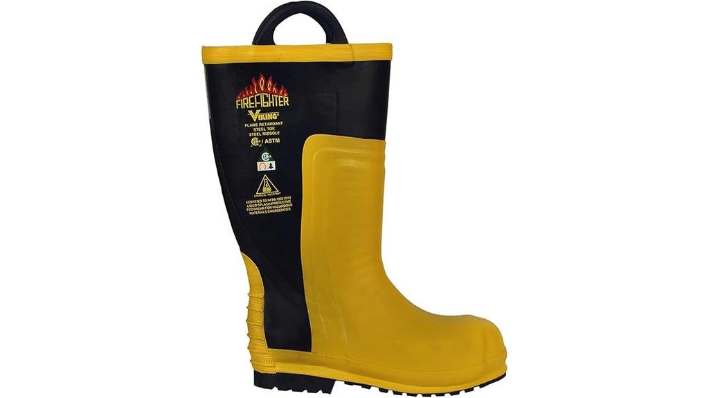 viking firefighter chainsaw boots