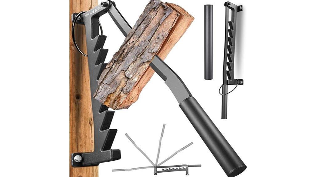 wall mounted 7 tooth splitter