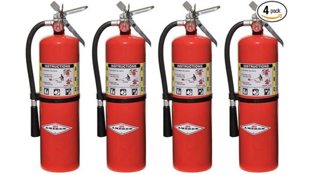 wall mounted abc fire extinguishers