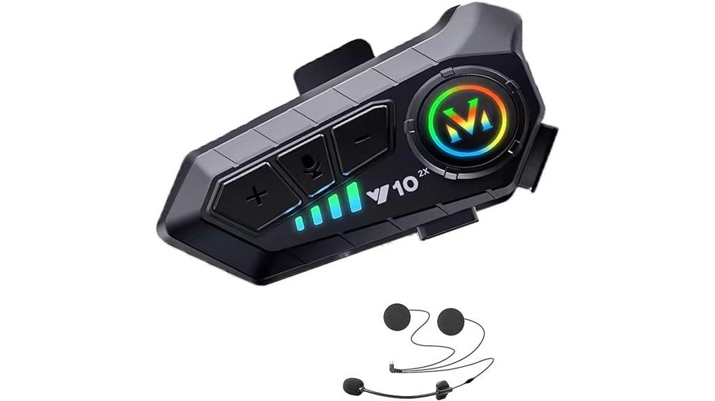 waterproof bluetooth helmet headset