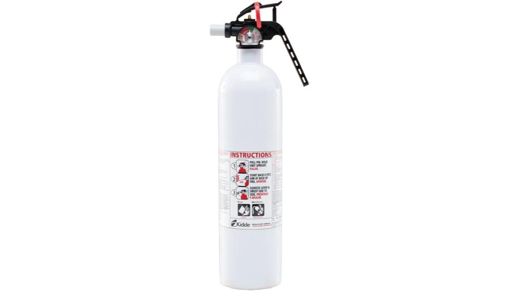 white metal valve extinguisher