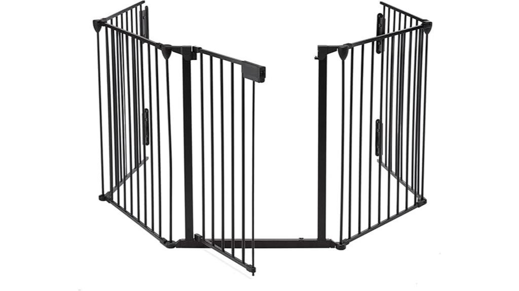 wide metal baby gate