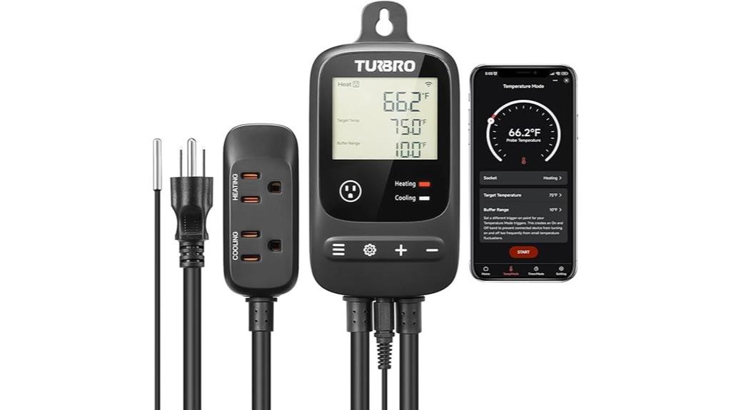 wifi heating cooling controller