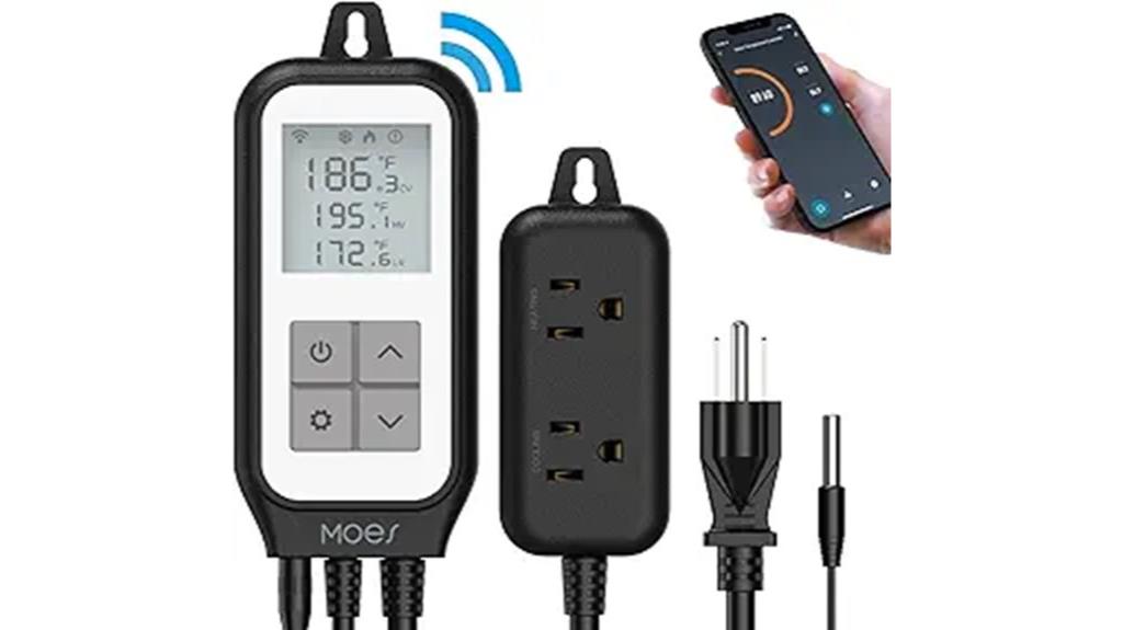 wifi thermostat outlet control