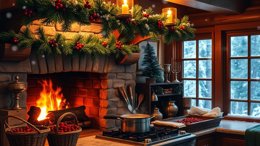 winter holiday cooking celebrations