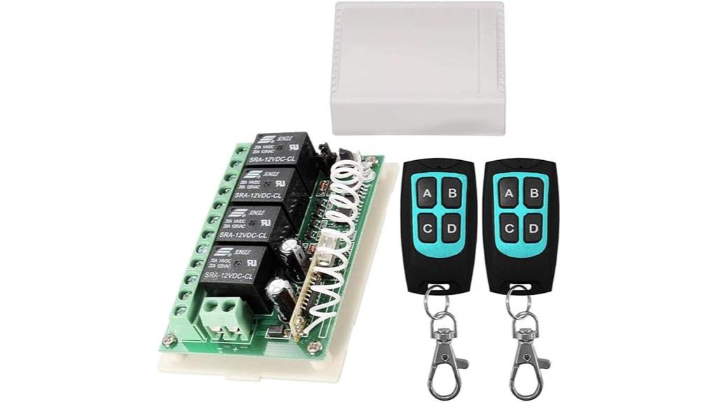 wireless four channel switch