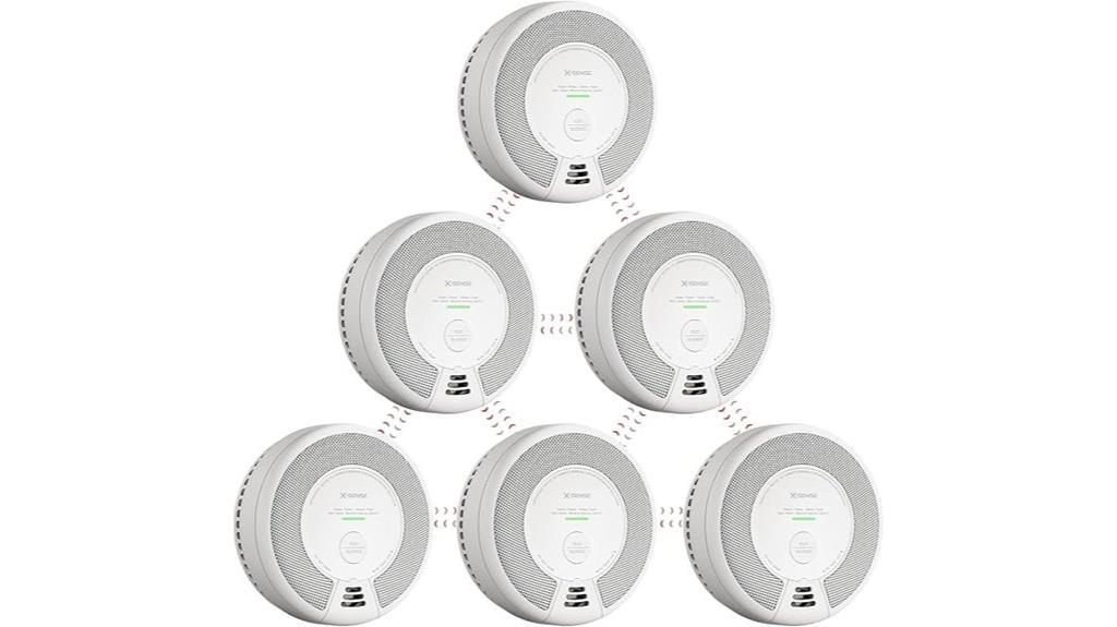 wireless smoke co detectors