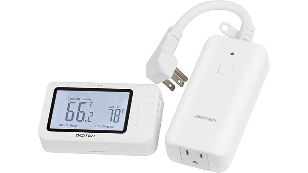 wireless thermostat with modes