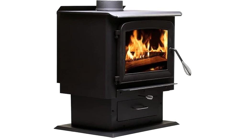 wood burning stove 2000 sq ft