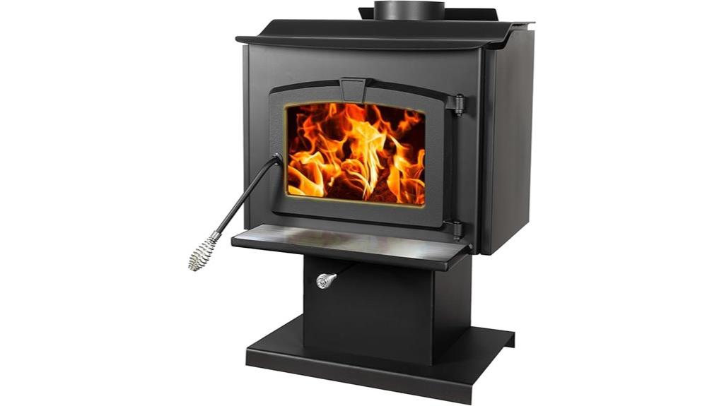 wood stove 1 800 sq ft