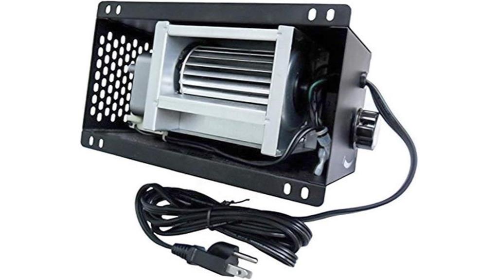 wood stove blower replacement
