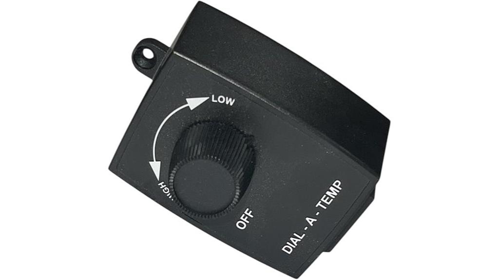 wood stove blower rheostat