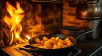 wood stove cooking methods