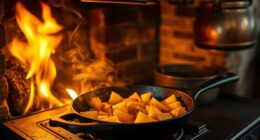 wood stove cooking methods