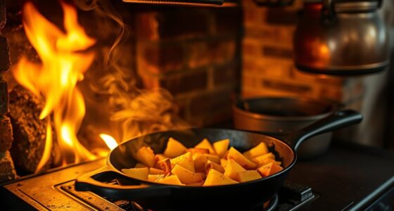 wood stove cooking methods