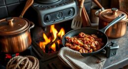 wood stove cooking tools