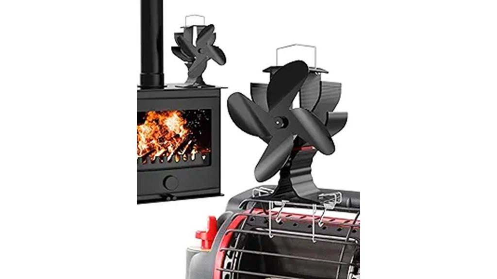 wood stove fan brand