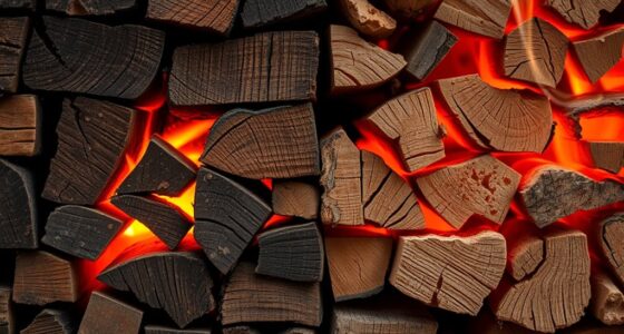 wood type influences burn