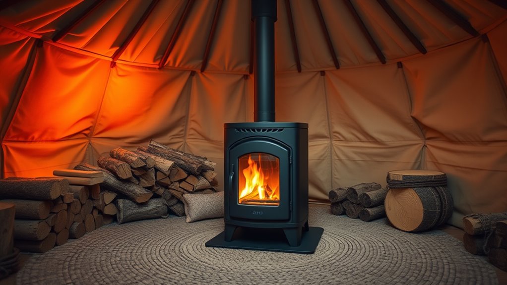 yurt stove selection criteria